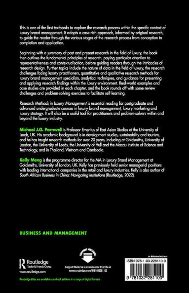 Research Methods in Luxury Management