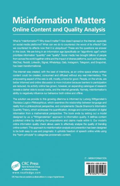 Misinformation Matters