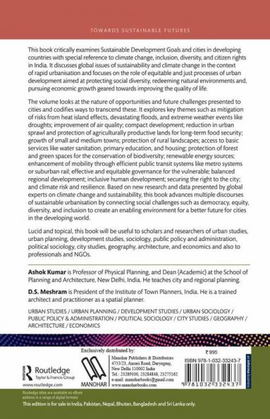 Sustainable Development Goals and Indian Cities