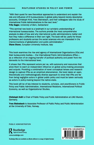 International Public Administrations in Global Public Policy