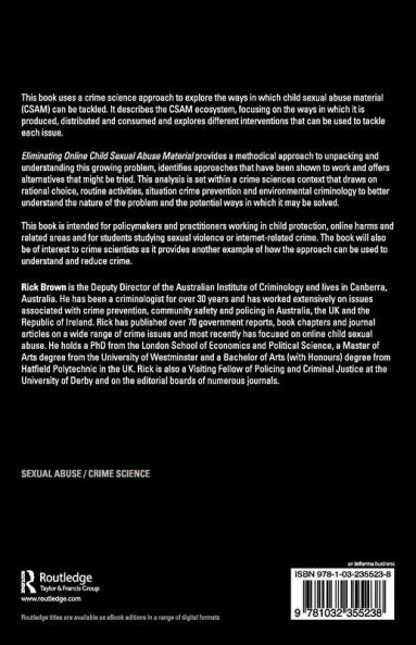 Eliminating Online Child Sexual Abuse Material