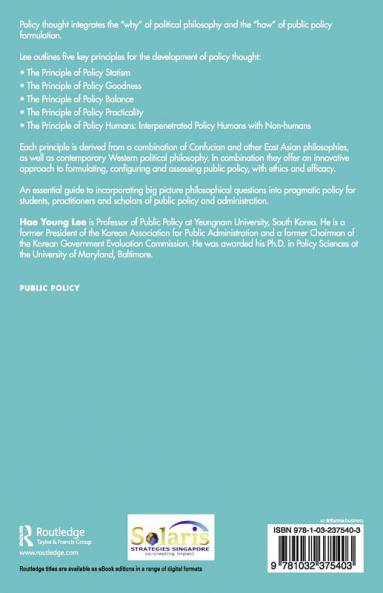 Principles of Policy Thought