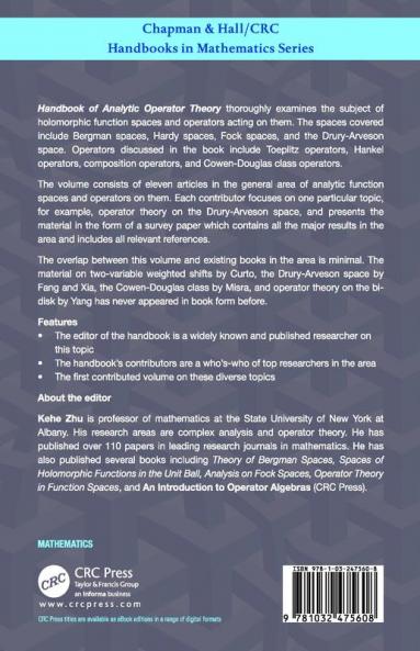 Handbook of Analytic Operator Theory