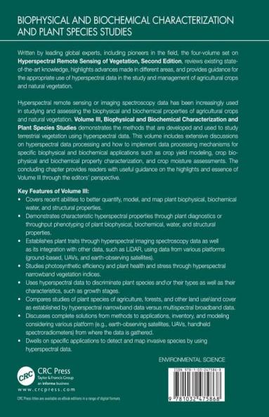 Biophysical and Biochemical Characterization and Plant Species Studies
