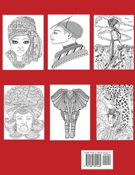 Africa Coloring Book