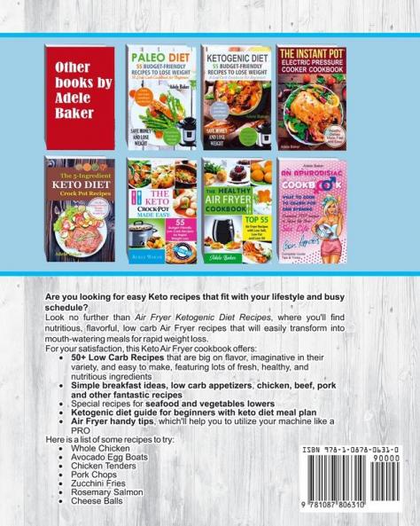 Air Fryer Ketogenic Diet Recipes