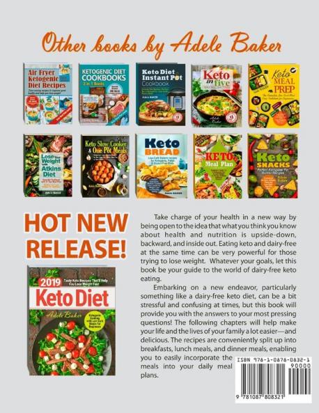 Dairy Free Keto Cookbook