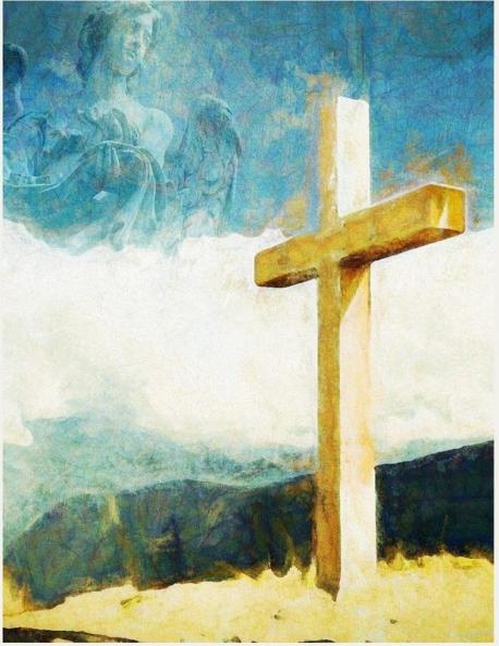 Cross Christian Inspirational Notebook
