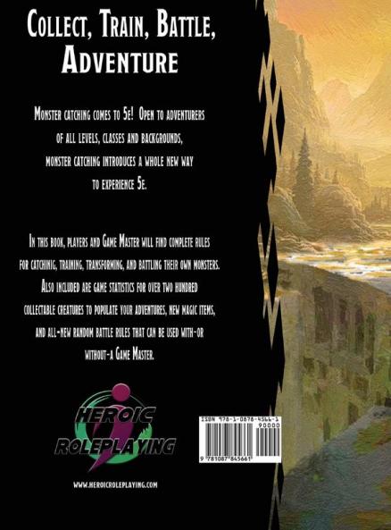5e Monster Catcher's Handbook