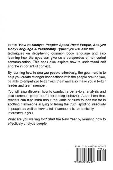 How to Analyze People