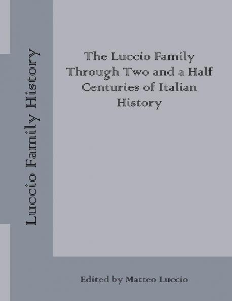 Luccio Family History