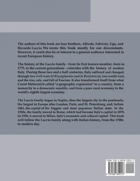 Luccio Family History