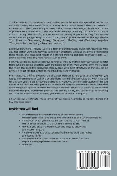 Cognitive Behavioral Therapy