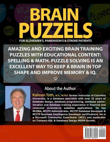 Brain Puzzles For Alzheimer's Parkinson's & Stroke Patients