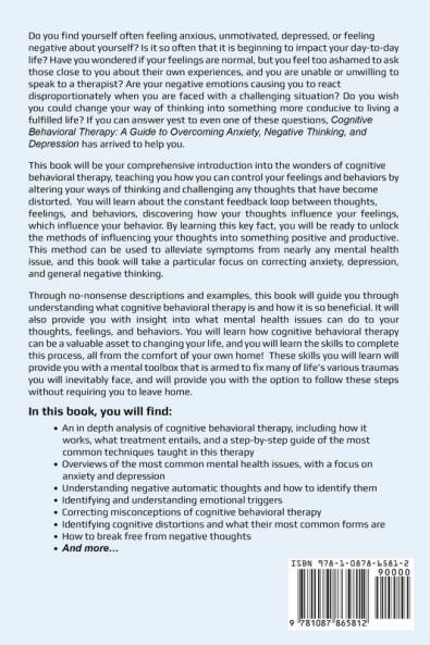 Cognitive Behavioral Therapy