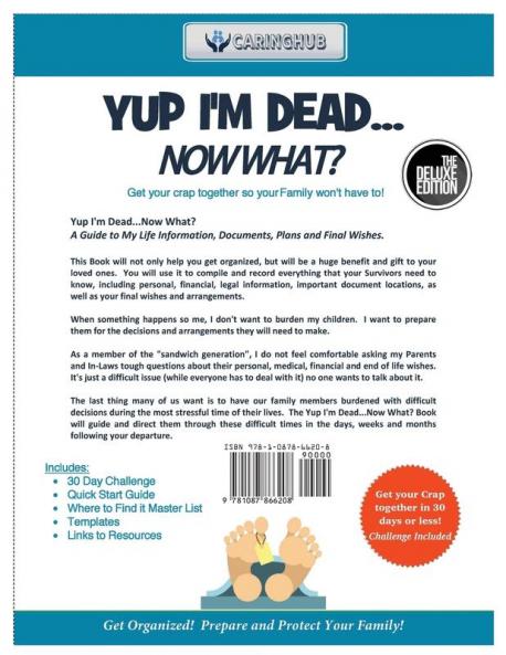 Yup I'm Dead...Now What? The Deluxe Edition