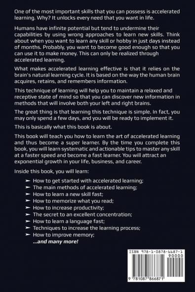 Accelerated Learning