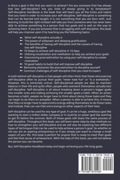 Self-Discipline Handbook