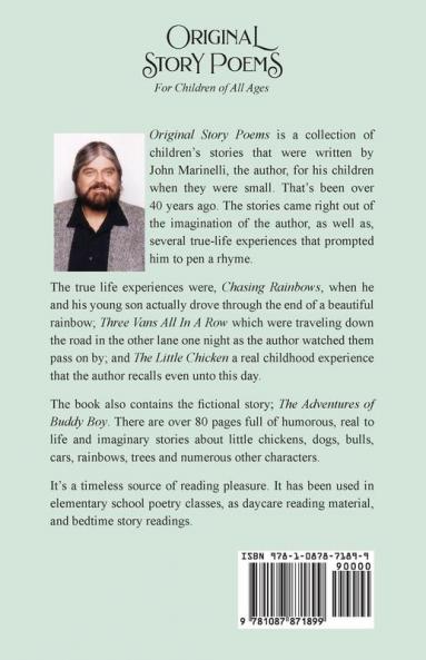 Original Story Poems For Children Of All Ages