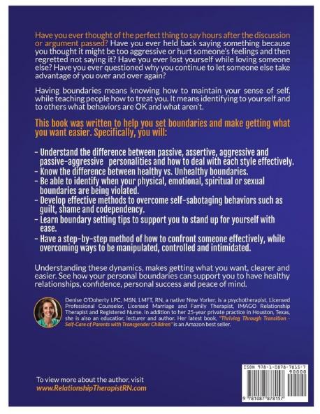 Personal Boundaries & Effective Confrontation