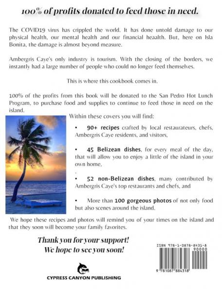 Ambergris Caye COVID Relief Cookbook