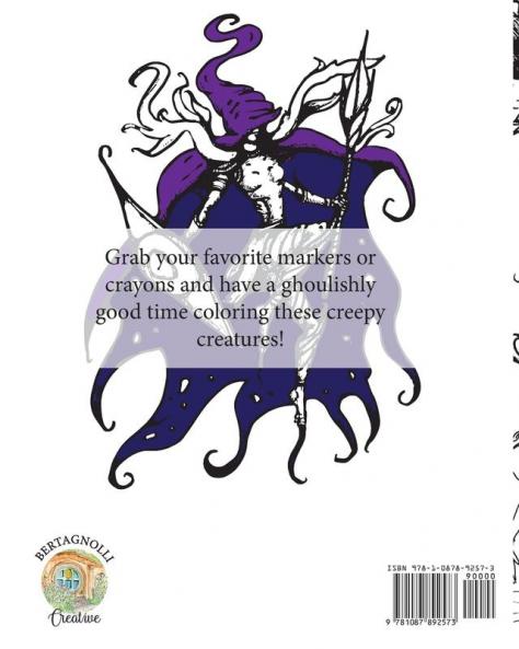 Monsters and Mythos An Adult Coloring Book