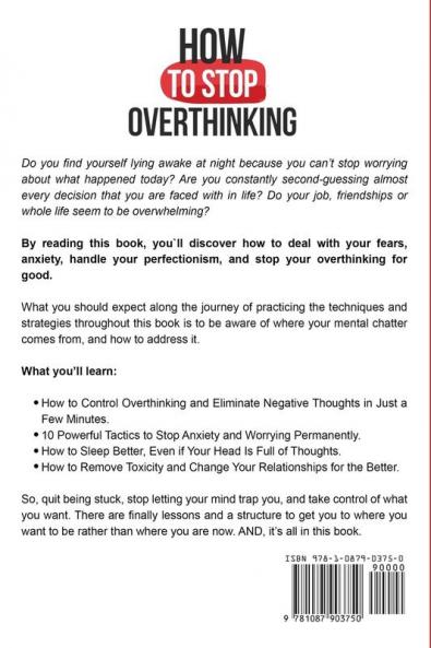 How to Stop Overthinking