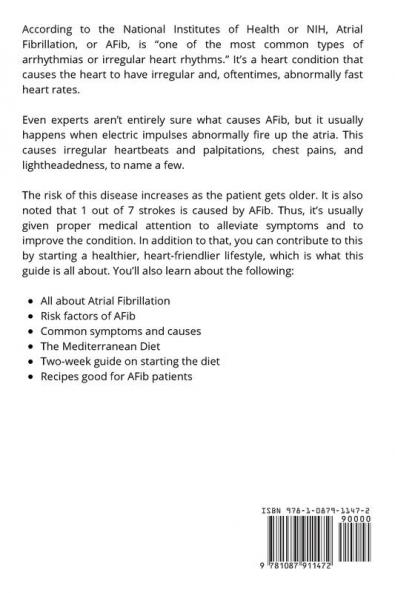 Atrial Fibrillation Diet