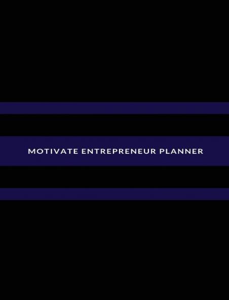 Motivate Entrepreneur Planner