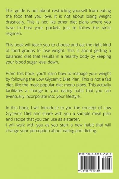 Low GI Diet Book