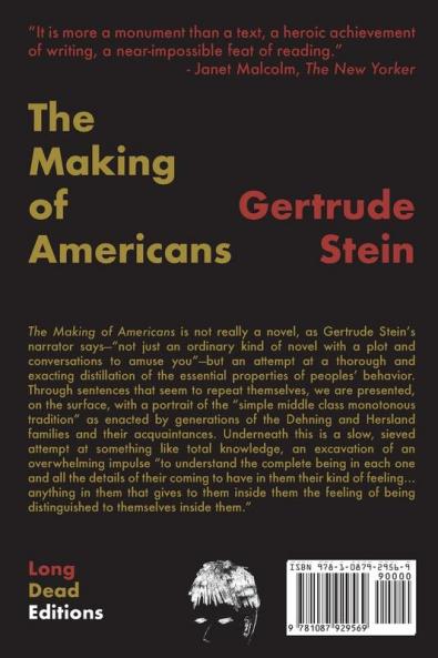 Making of Americans