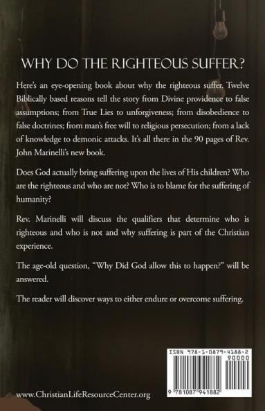 Why Do The Righteous Suffer?