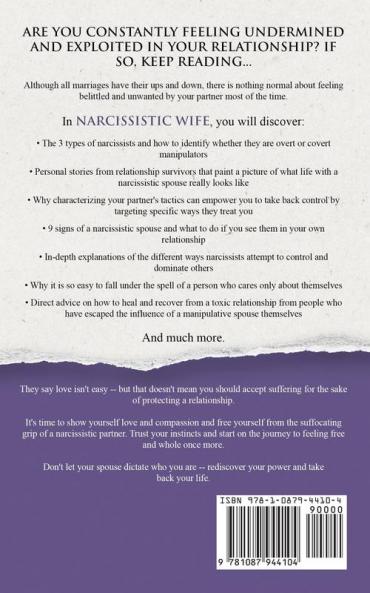 Narcissistic Wife Learn to Master the Covert Narcissistic Personality Disorder in a Spouse No longer Be a Victim of Narcissistic Abuse in your Marriage