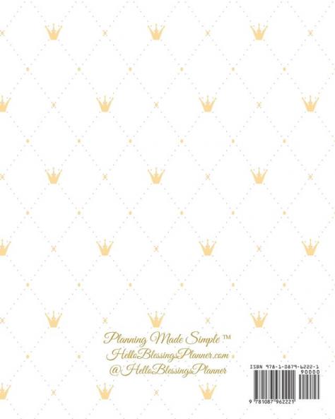 2022 Hello Blessings! Planner (Royalty Edition)