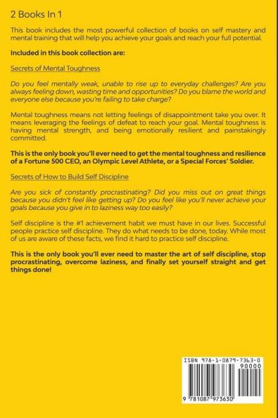 Secrets of Mental Toughness & How to Build Self Discipline 2 in 1