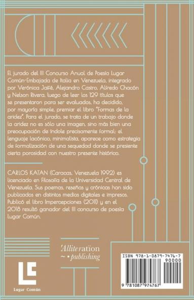Formas de la aridez (draft)