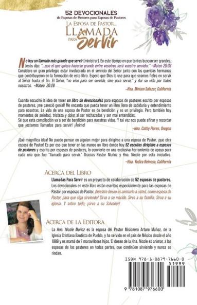 Esposa De Pastor... Llamada Para Servir