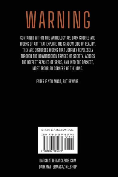 Dark Matter Magazine Halloween Special Issue