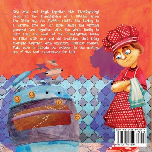 Mr. Stuffer Stuffed the Turkey Coloring Book