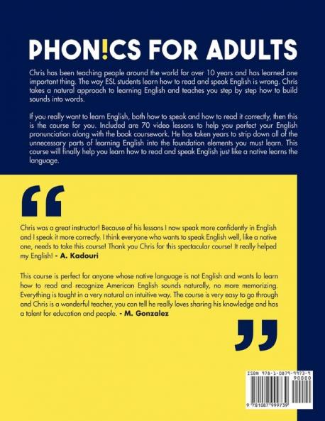 Phonics For Adults
