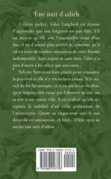 nuit d'adieu