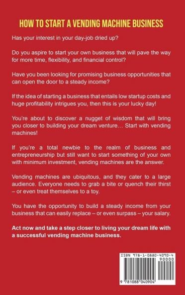 How to Start a Vending Machine Business