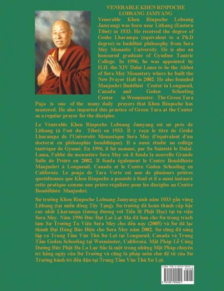 M&#7853;t pháp L&#7877; Cúng d&#432;&#7901;ng &#272;&#7913;c Ph&#7853;t L&#7909;c &#272;&#7897; M&#7851;u - The Green Tara Puja