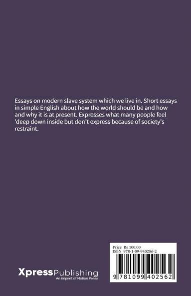Thoughts of a liberated mind : Short essays
