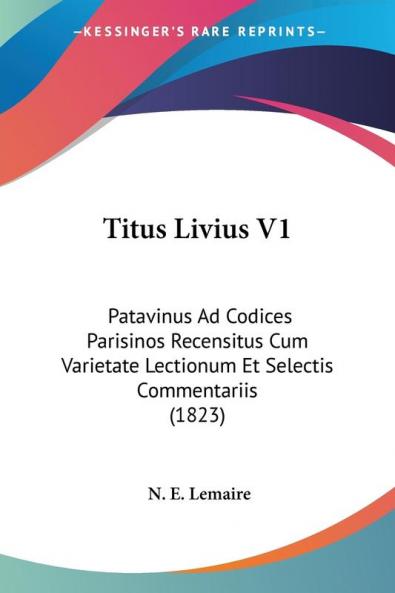 Titus Livius V1