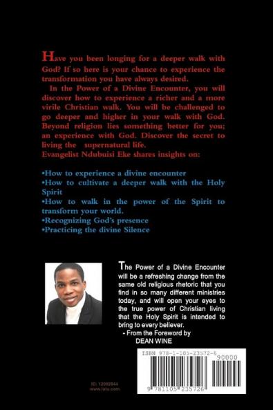 THE POWER OF A DIVINE ENCOUNTER
