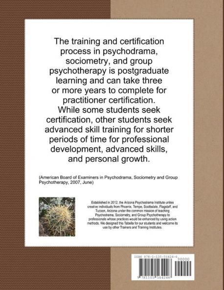 Psychodrama Training Tabella