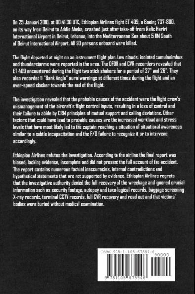 AIR CRASH INVESTIGATIONS PILOT ERROR? The Crash of Ethiopian Airlines Flight 409