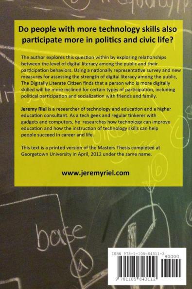 The Digitally Literate Citizen