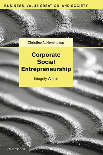 Corporate Social Entrepreneurship